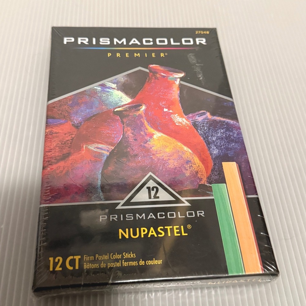 Prismacolor Nupastel Color Sticks Unisex 12 Count Multicolor New Sealed 27048